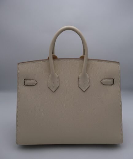 Birkin 25 Craie Epsom Phw