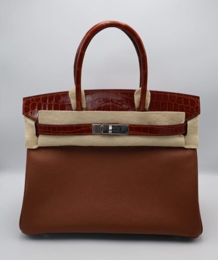 Birkin 30 Touch Noisette Etrusque Chevre Shiny Niloticus Phw