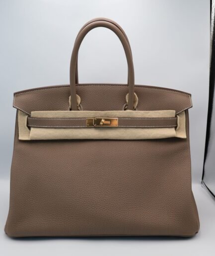 Birkin 35 Etoupe Togo Ghw D