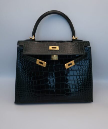 Kelly 25 Vert Cypress Shiny Alligator Ghw