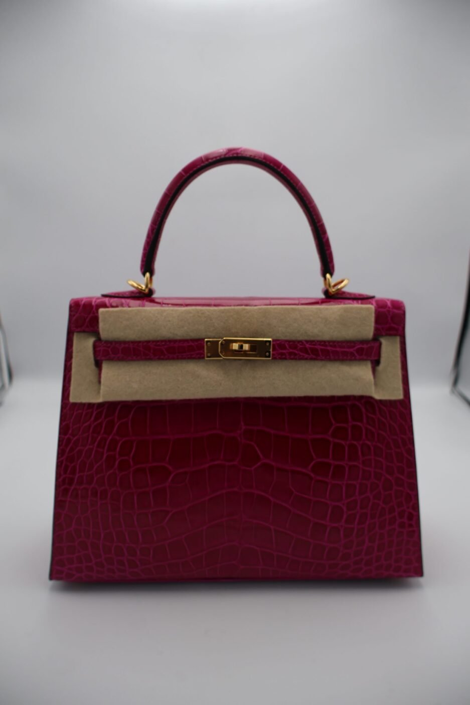 K25 ROSE POURPRE SHINY ALLIGATOR GHW YUntitled folder