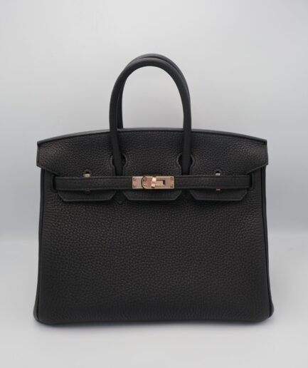 Birkin 25 Black Togo Rghw D 2020