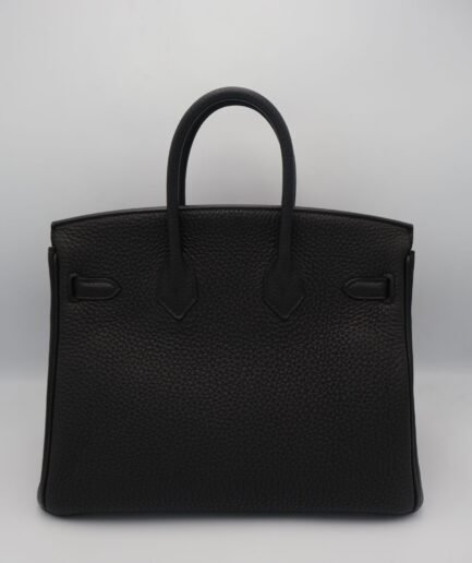Birkin 25 Black Togo Rghw D 2020