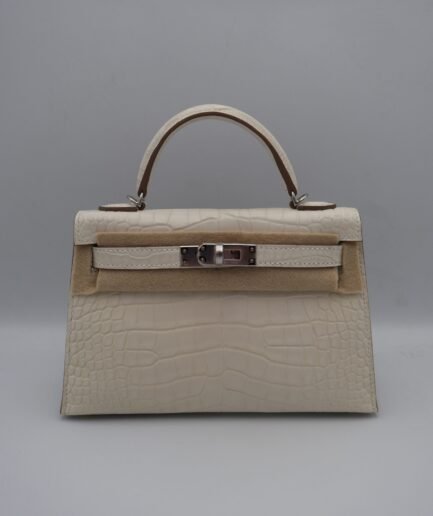 Kelly 20 Nata Satin Boreal Matte Alligator Phw 2025