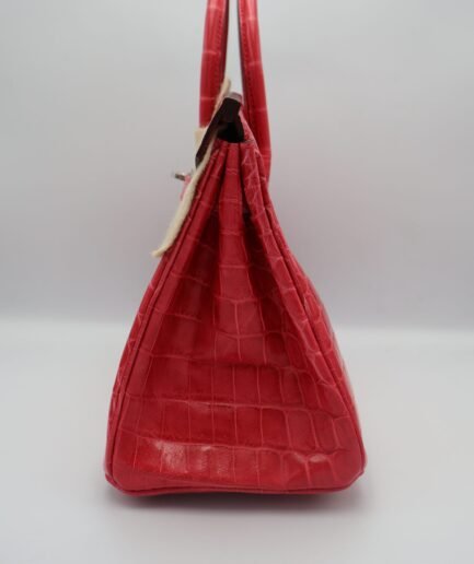 Birkin 25 Rose Extreme Shiny Niloticus Phw D 2019