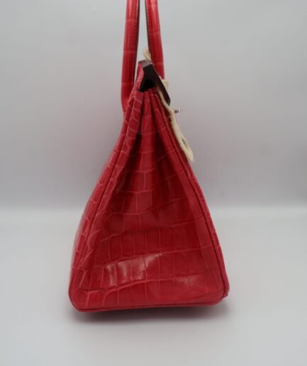 Birkin 25 Rose Extreme Shiny Niloticus Phw D 2019