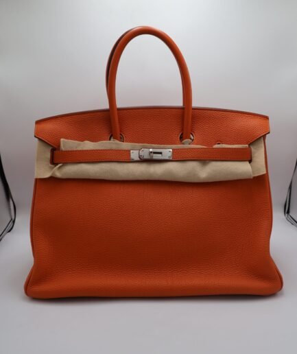 Birkin 35 Orange Togo Phw Q