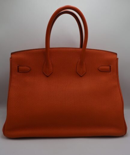 Birkin 35 Orange Togo Phw Q