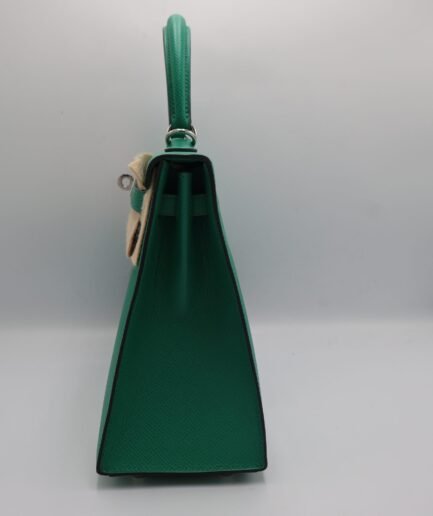Kelly 25 Vert Jade-Rouge Sellier Epsom Phw 2025