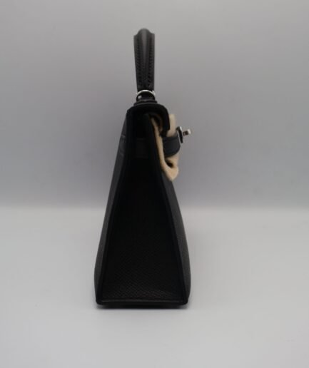 Kelly 20 Black Epsom Phw K