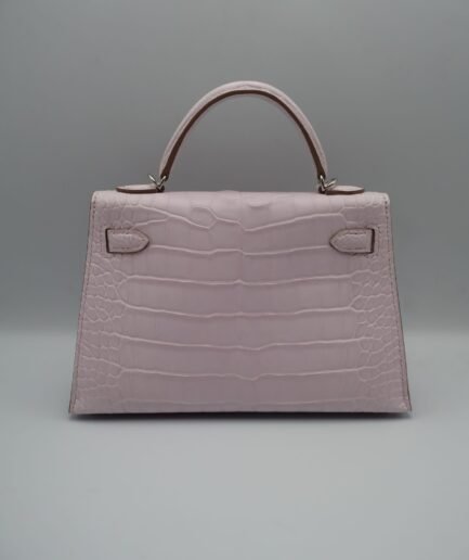 Kelly 20 Mauve Pale Matte Alligator Phw W