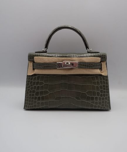 Kelly 20 Ciment Shiny Alligator Phw K