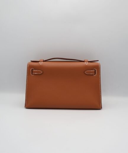 Kelly Pochette Gold Swift Phw K