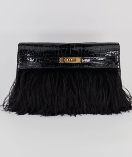 Kelly Elan Folie Shiny Porosus / Feather GHW